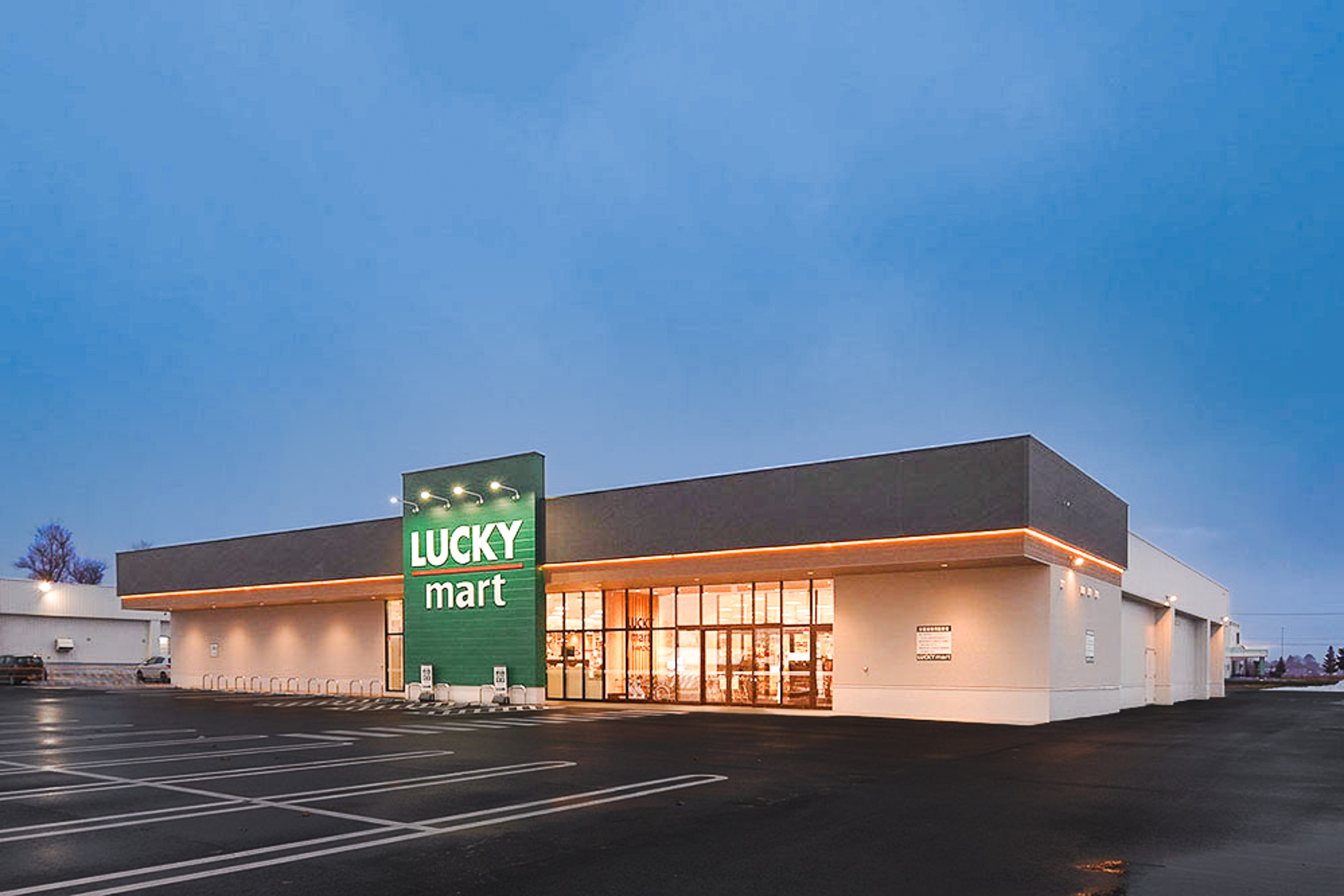 北雄ラッキー　南幌店新築工事